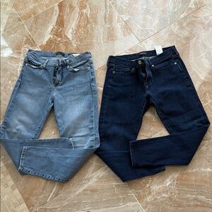 Banana Republic Light and Dark Denim Jeans